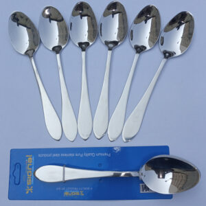 DESERT SPOON PLANE FISH CARD 6 PCS