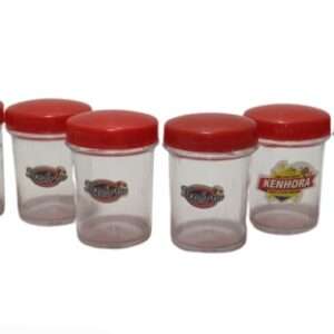 SALT & PEPPER POT RED 2 PCS